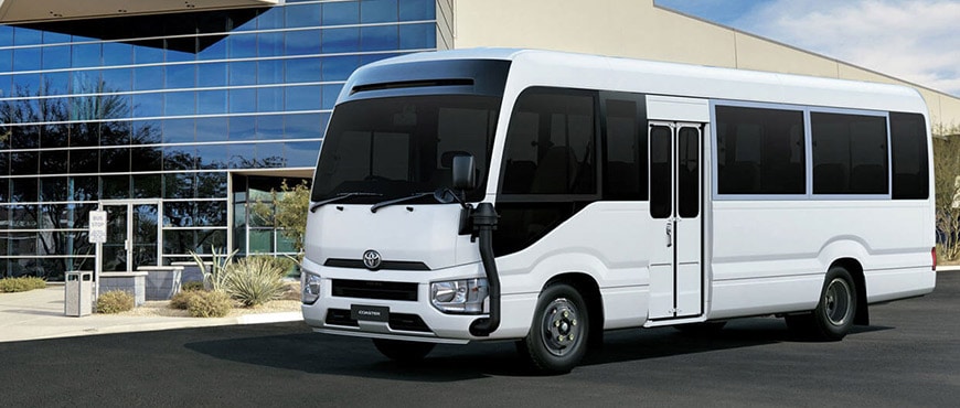 The Specifics You Should Look for in Your Rental Toyota Coaster Bus
