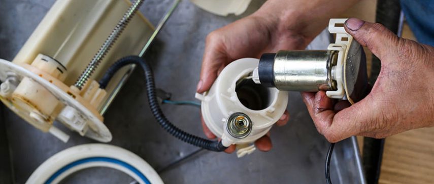 fuel pump of a car