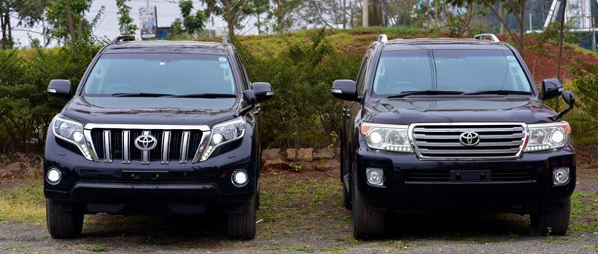 Land cruiser prado for rent